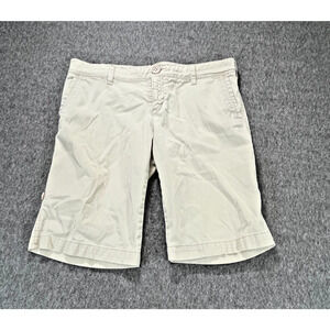 American Eagle Women’s Shorts Size 8 Khaki Beige Casual‎ Chino Mid Rise